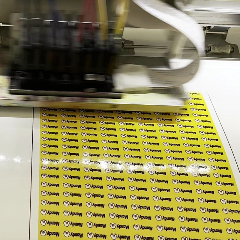 Autocolante cu nume imprimate